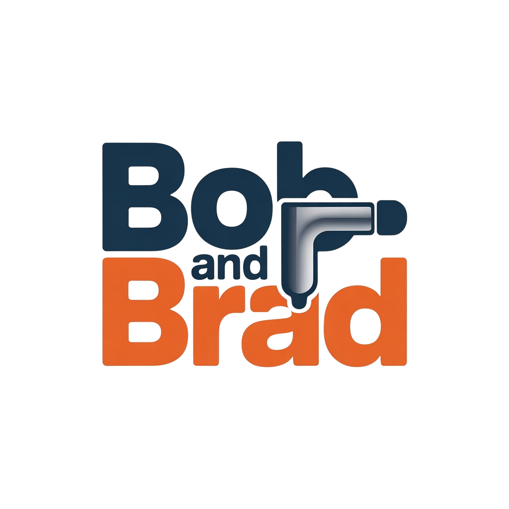 bob and brad massage gun logo